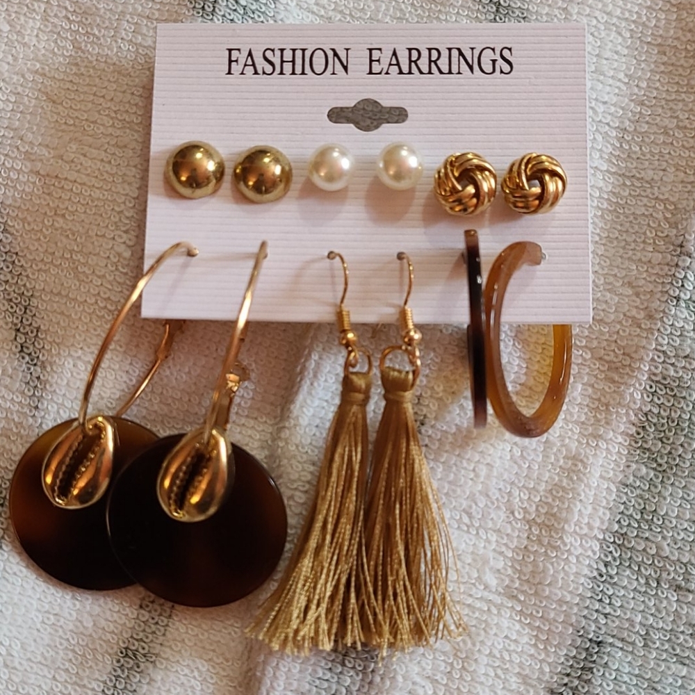 Cute Boho Earring Set